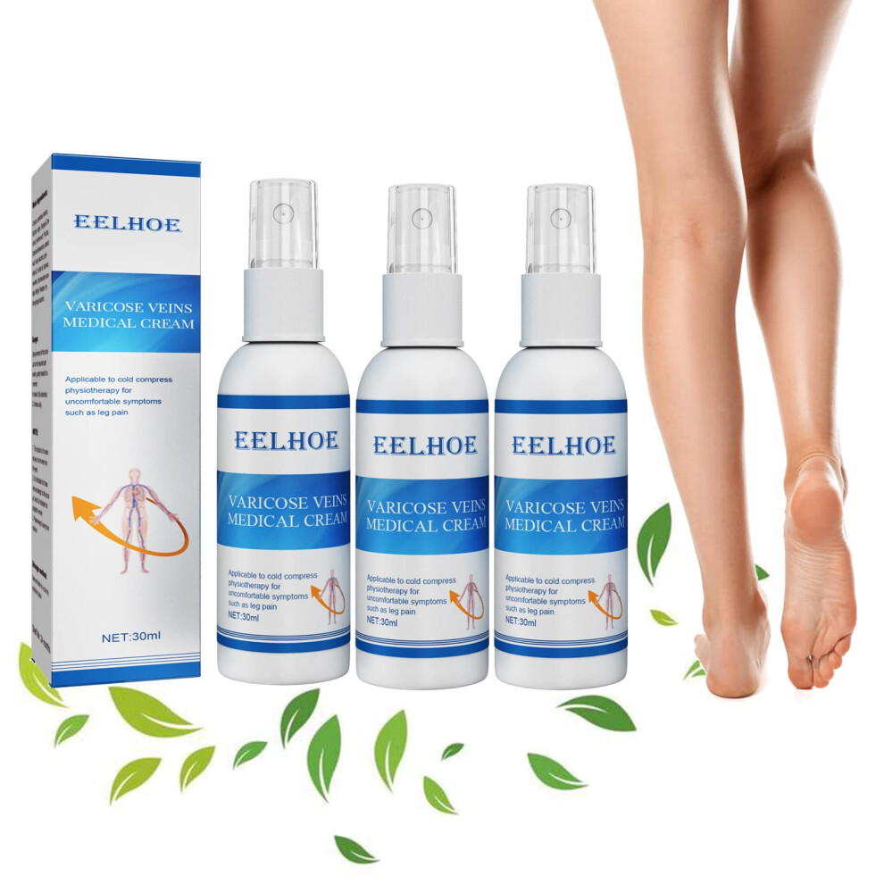 Varicose Veins Treatment Spray for Legs â Reduce Veins, Improve Appearance, Relieve Discomfort (3PCS)