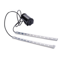 LED Bike Wheel Lights with 8 Modes 5 Colors, Waterproof Rim Strip for Night Riding Safety