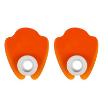 2Pcs UV Nail Lamp Shield with Blue Light Protection, Orange Acrylic UV Filter for Gel Manicure