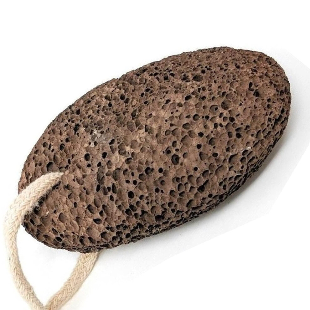 Large Pumice Stone for Feet Callus Remover, Natural Foot Exfoliation Pedicure Tool