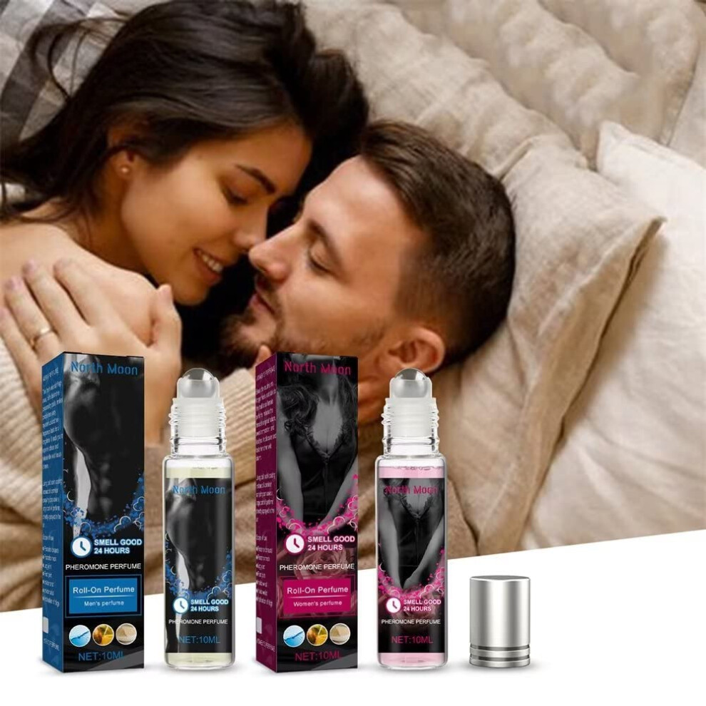 Pheromone Roll On Perfume for Men and Women, Long Lasting Fragrance, Boosts Attraction, 10ml