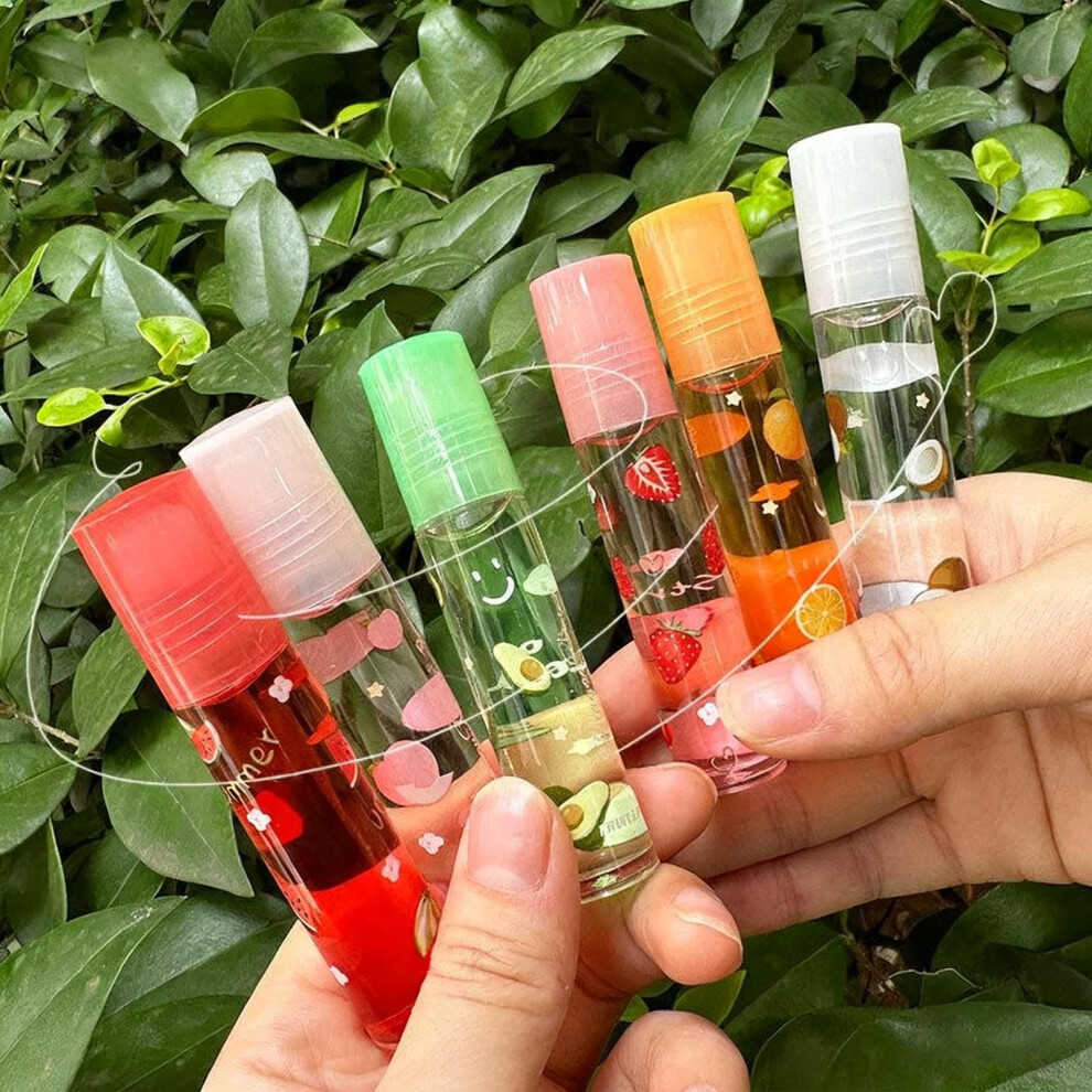 6 Pcs Lip Oil Set with Hydrating Lip Gloss, LongLasting Shine for Dry Lips, GiftReady