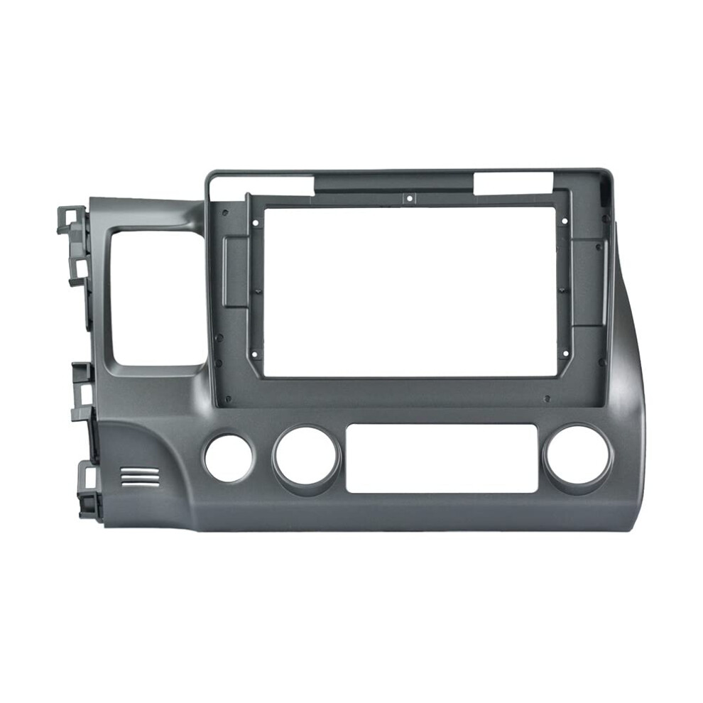 Android Radio Dash Kit 10.1 Inch 2Din Fascia For Honda Civic 20072011 Stereo Upgrade Black 9092120539592
