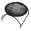 Cat Hammock Bed Small, 43x43x24 cm, Black 3