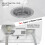 ELECWISH 7 Program Table Top Dishwasher 5L Dish Cleaner UK 5