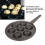 7-Hole Nonstick Cast Iron Takoyaki Pan 4.3 lb 4