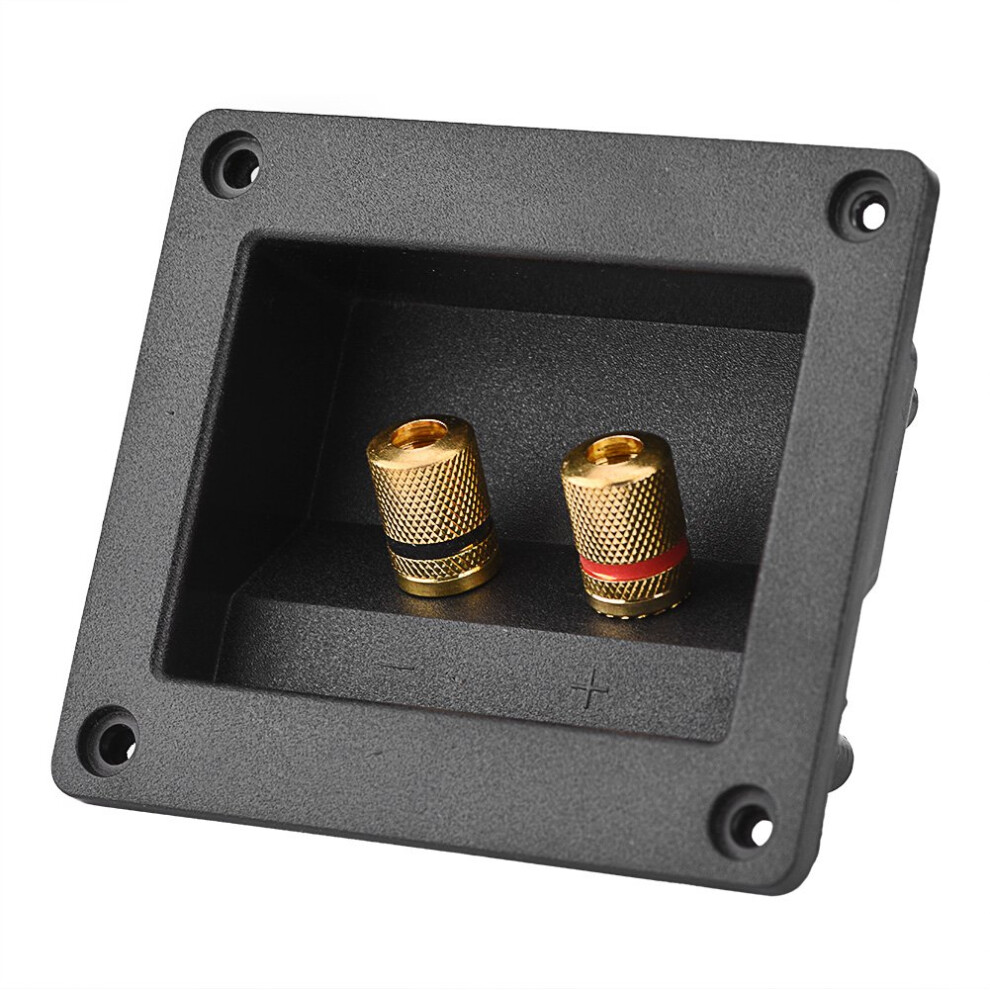 Speaker Terminal Plate With Copper Binding Post For Diy Home Or Car Audio, Corrosionresistant 9092120539790