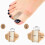 Bunion Corrector with Gel Toe Separators for Overlapping Toes, Soft Flexible Alignment Relief 2 Loops 3