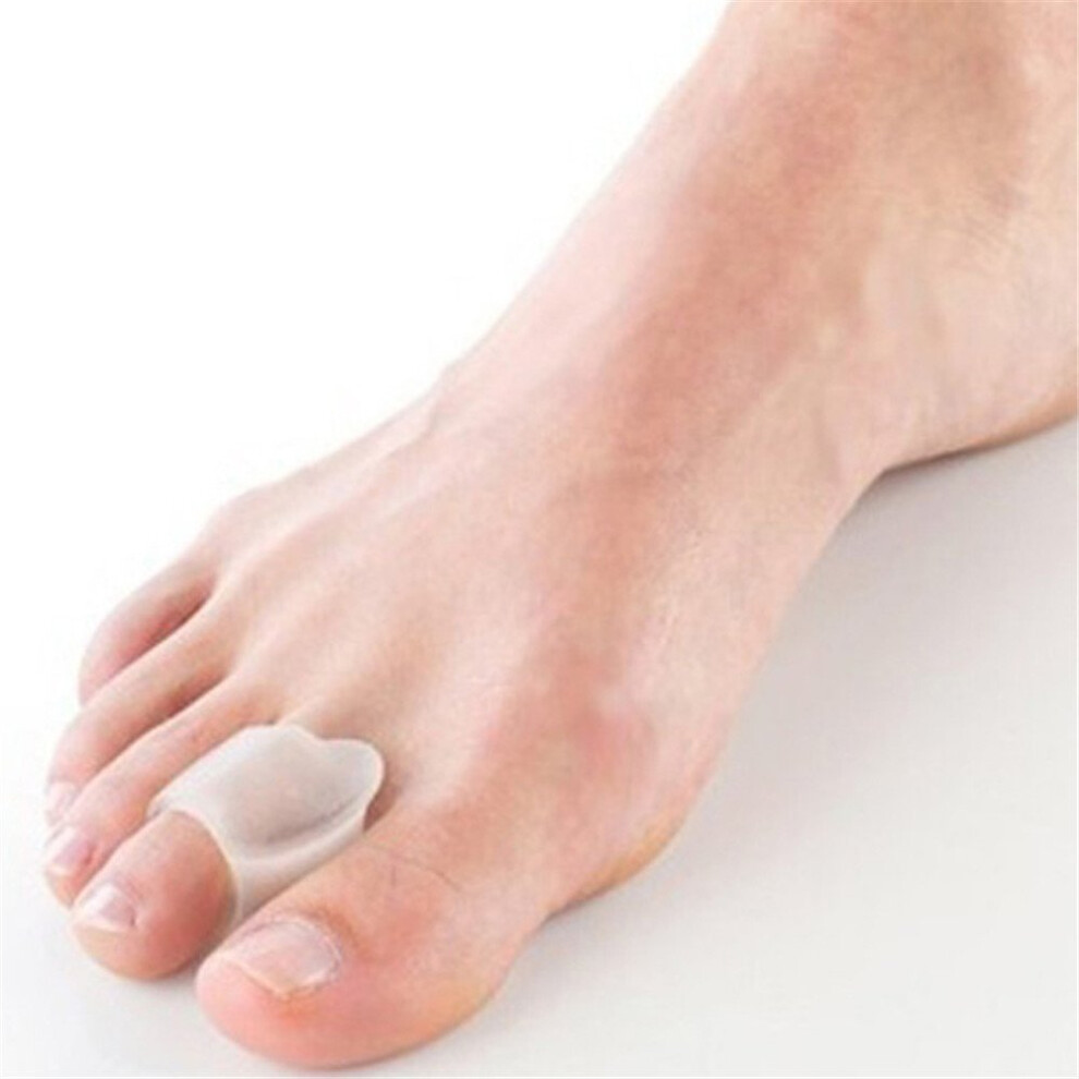 Silicone Gel Bunion Corrector Toe Separator for Hallux Valgus Foot Pain Relief Flexible Reusable Design
