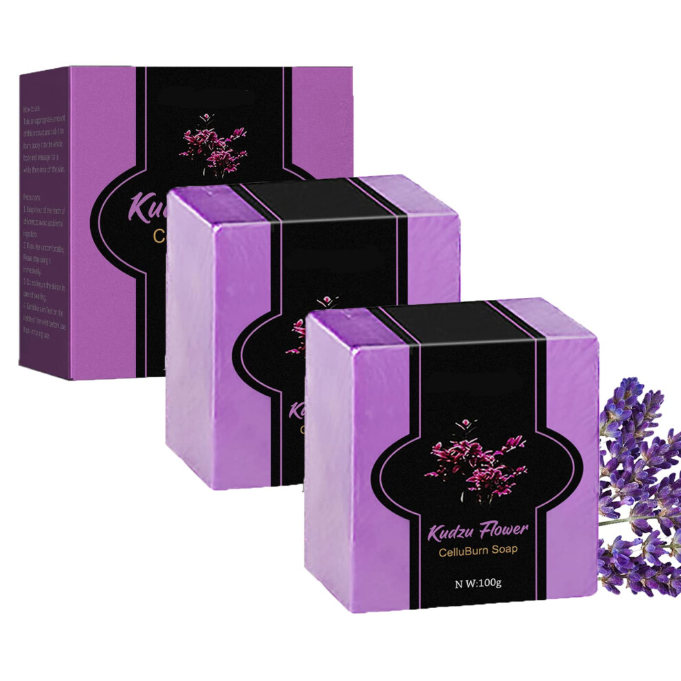 Kudzu Flower Anti Cellulite Soap 100g â Firming Body Contours, Deep Cleansing, All Skin Types