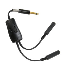 Tattoo Power Supply Adapter with Dual Interface Converter and Splitter Switch for RCA DC Clip Cord