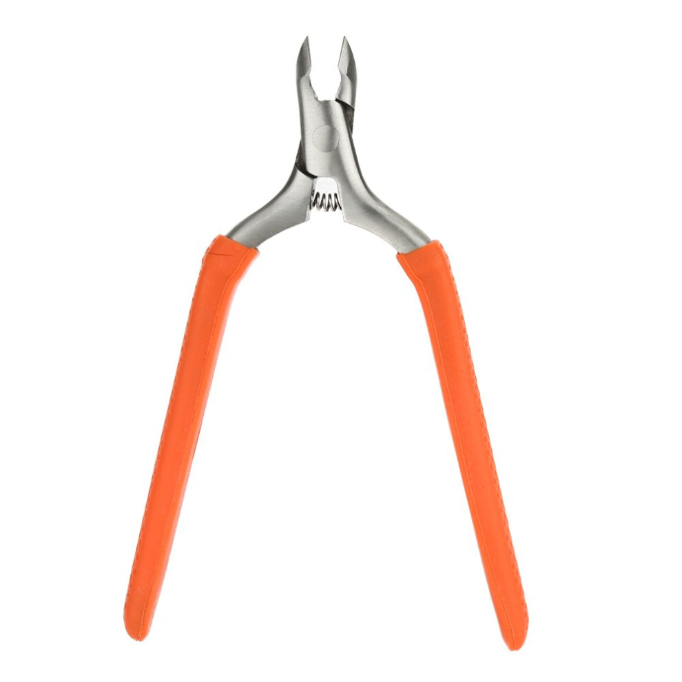 Stainless Steel Cuticle Nipper with Precise Blades and NonâSlip Silicone Handle for Manicure Care