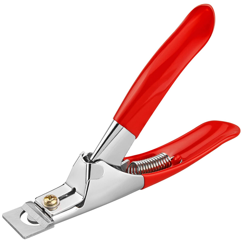 Acrylic Nail Tip Cutter False Nail Clipper with Durable Metal Blade for Precise Nail Shaping