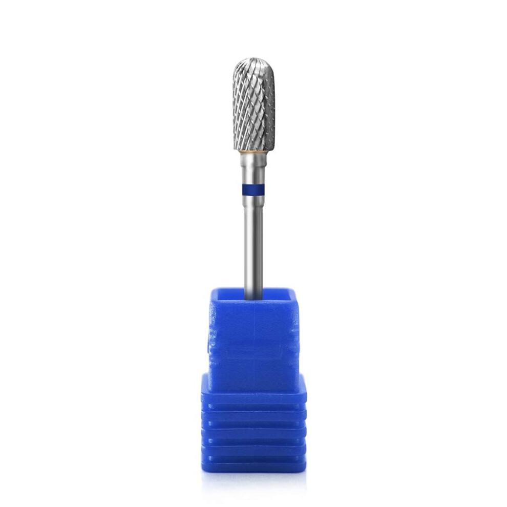 Ceramic Nail Drill Bit Round Head for Cuticle and Gel Polish Removal, 3/32 Inch, LongLasting