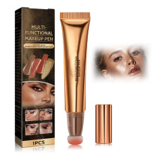 Blush Stick and Liquid Blush MultiUse Highlighter Concealer Wand Light Pink LongLasting Matte