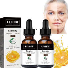 Vitamin C Serum 2 Pack with Hyaluronic Acid and Collagen for Dark Spot Correction and Skin Brightening