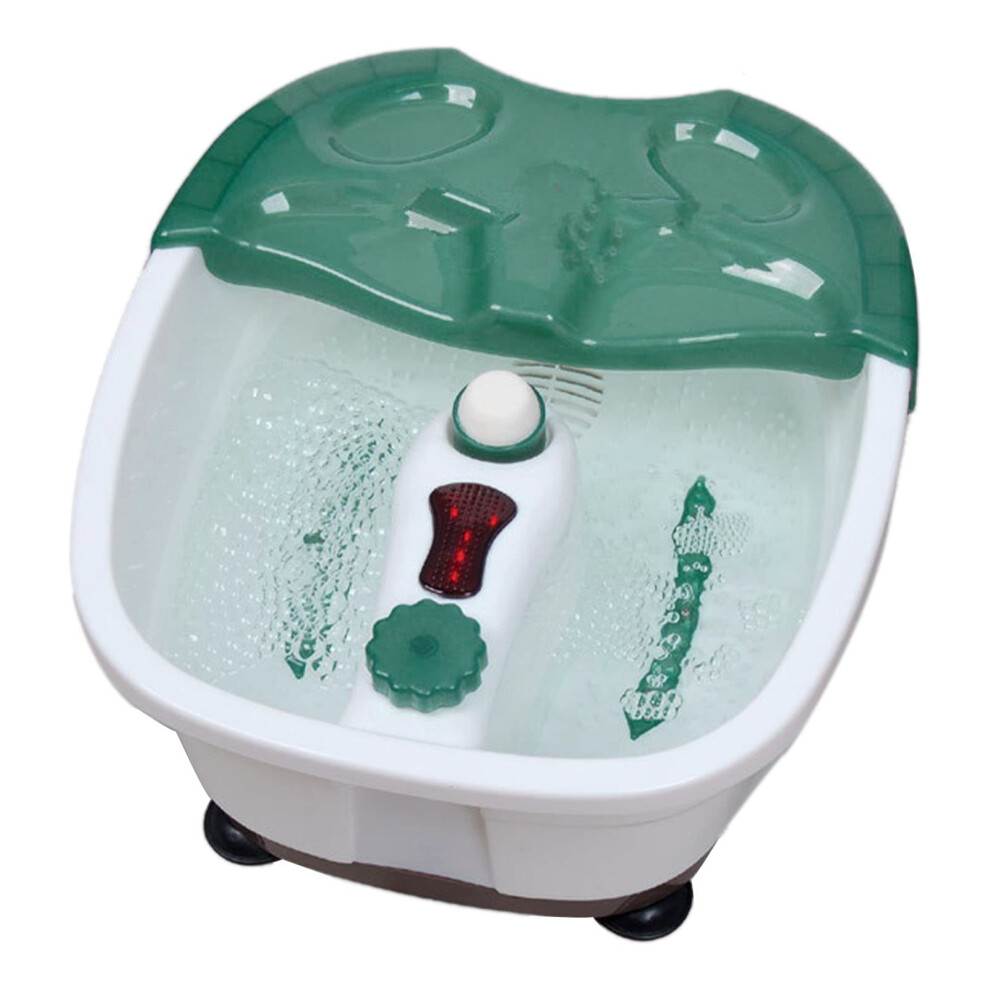 Foot Spa with Heat Therapy and Massage Rollers, Electric Foot Bath Massager for Home Salon Use