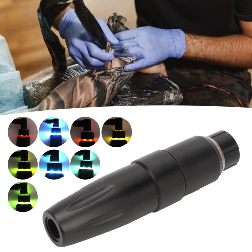 Professional Wireless Tattoo Pen Machine with Speed Coreless Motor and LED Voltage Display 2