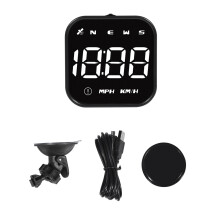 GPS Speedometer HUD for Car with Compass, Overspeed Alert, Dual Mode GPS BeiDou, Universal Fit