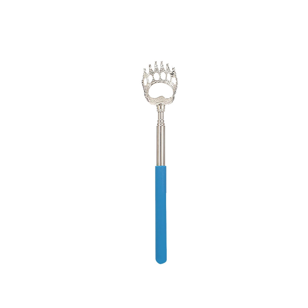 Telescopic Back Scratcher with Bear Claw Massage Head, Extendable 23 Inch Stainless Steel Handle