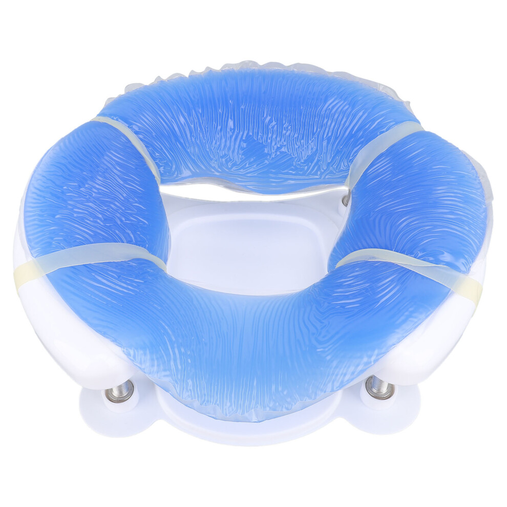 Silicone Face Massage Pillow 41x15cm Adjustable Head Rest for Home Travel