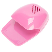 Portable Nail Dryer for Gel and Regular Polish with Quick Drying Technology, Pinkish, TravelFriendly