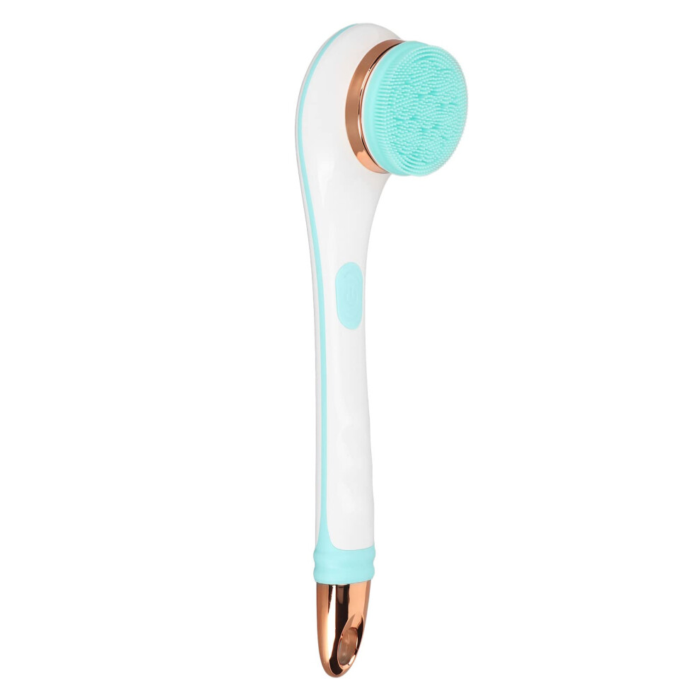 Electric Bath Brush 360 Rotation Rechargeable Body Scrubber with Soft SkinFriendly Silicone Bristles