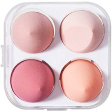 Makeup Sponge Set 4PCS Latex for Foundation Powder Wet and Dry Use