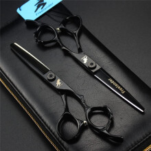 6 Inch Professional Stainless Steel Hair Cutting Scissors with Ultra Sharp Blades and Ergonomic Grip