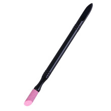 Cuticle Pusher DoubleHeaded Cuticle Remover with Ergonomic Grip for Salon and Home Use