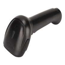 Scanner de codes-barres portatif MJ 6706DS 1D/2D - Noir, filaire, ergonomique