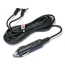 Dual Screen Portable DVD Player Car Charger with Dual Plugs and 11ft Extra Long Cable for Philips