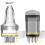 Minoxidil Applicator Set, 2PCS Scalp Applicator Bottle with Root Comb for Precision Serum Control 1