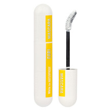 4 Color Curling Fiber Mascara Long Lasting Waterproof Volume Lash in Black White Blue Purple