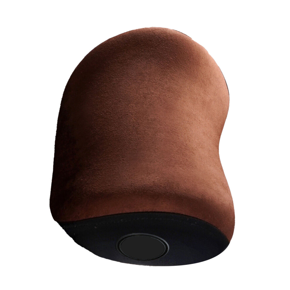 Car Seat Headrest Memory Foam Neck Pillow, Coffee 4091393725812