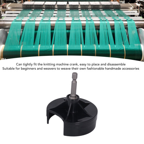 Knitting Machine Adapter for 48, 40, 22 Needle Knit Machines – Black 2