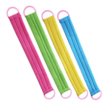 Loofah Back Scrubber with Long Handle for Deep Exfoliation and Gentle Massage, 4PCS Bath Towel