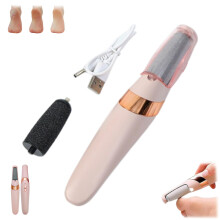 Electric Callus Remover and Foot File, Dual Speed Rechargeable Waterproof Tool for Dead Skin Removal
