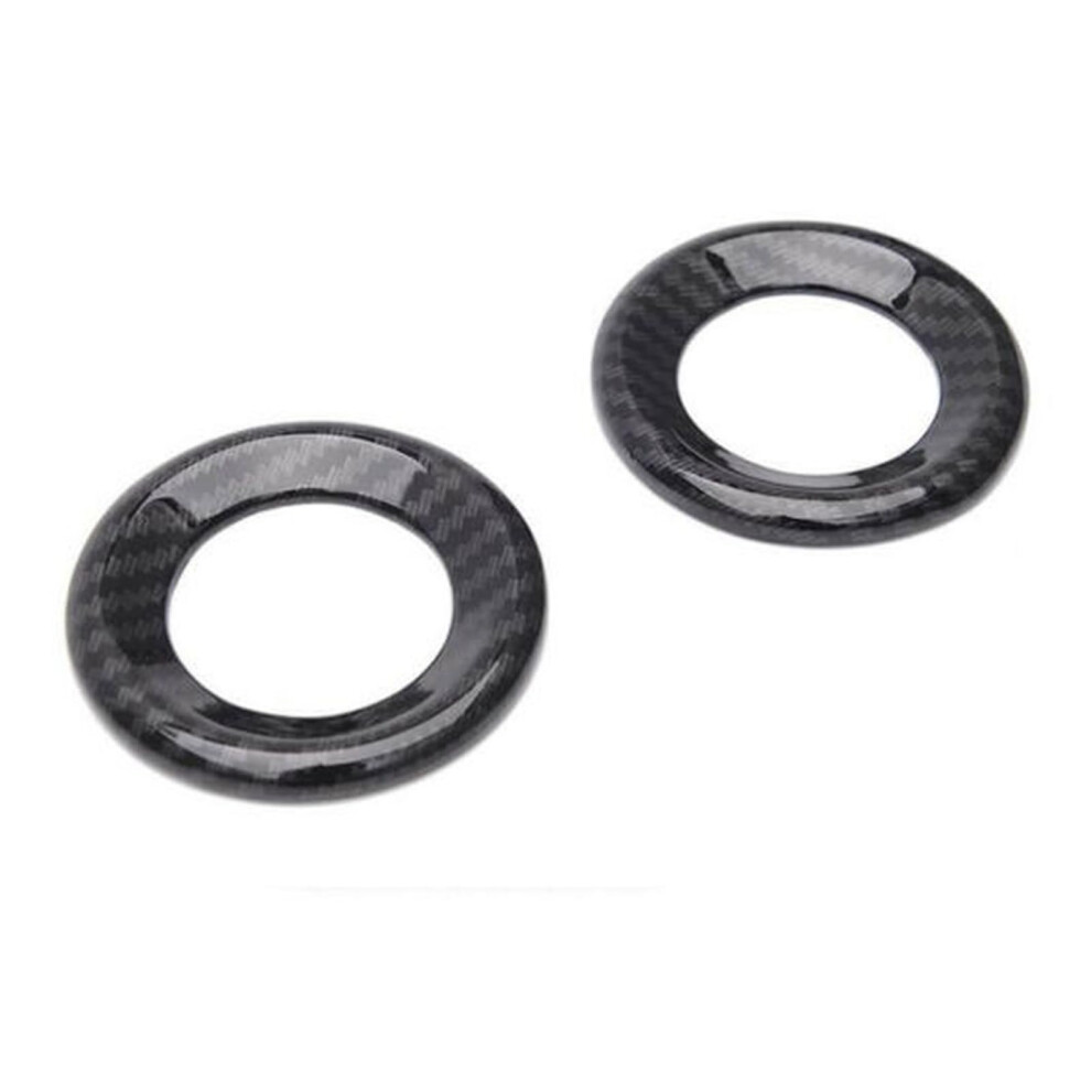 A Pillar Speaker Cover Carbon Fiber Front Door Triangle Tweeter Trim For Crv 20172021 9092120542196