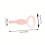 Mascara Shield 3 in 1 Lash Tool with Eyelash Comb for Smudge Application, Reusable Pink 3