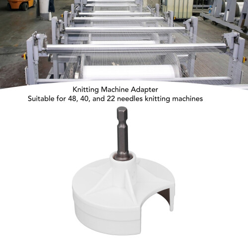 Adaptador para máquina de tejer 48/40/22, blanco 2