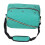 Bolsa para lana de tejer verde con correa ajustable 10