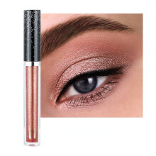 12 Color Liquid Glitter Eye Shadow Set with Diamond Pearlescent Shimmer for Festival Eye Makeup
