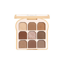 Professional Eye Shadow Palette with Eyeliner, Waterproof Longlasting Makeup Kit, 9 Colors