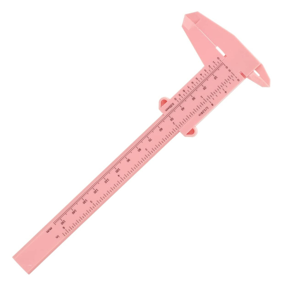 Eyebrow Measuring Ruler with Dual Scale Design, Adjustable Eyebrow Caliper for Accurate Brow Shaping