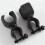 Flashlight Mount 4pcs UShape Rail Clip Universal Bike Light Holder with Quick Tool Install 5