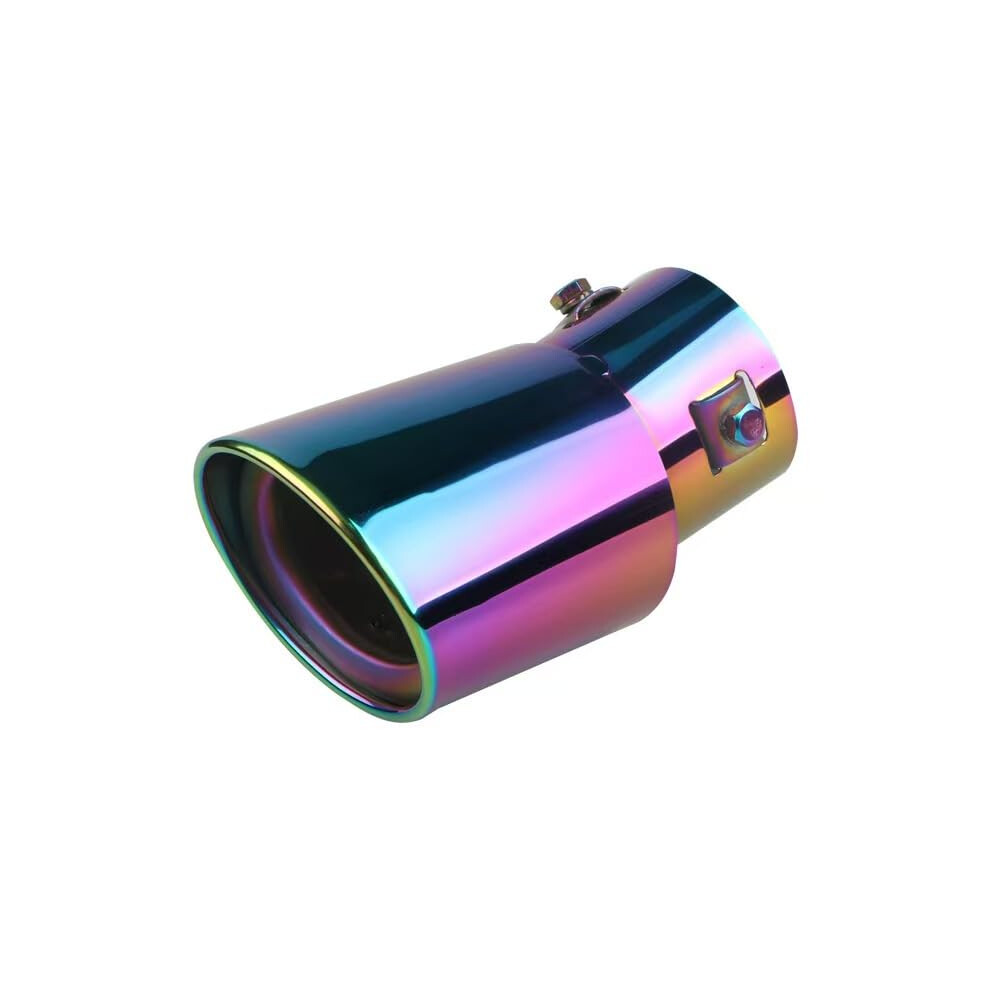 Exhaust Tip Stainless Steel Chrome Universal Car Muffler Tail Pipe Corrosion Resistant Finish 9771547188551