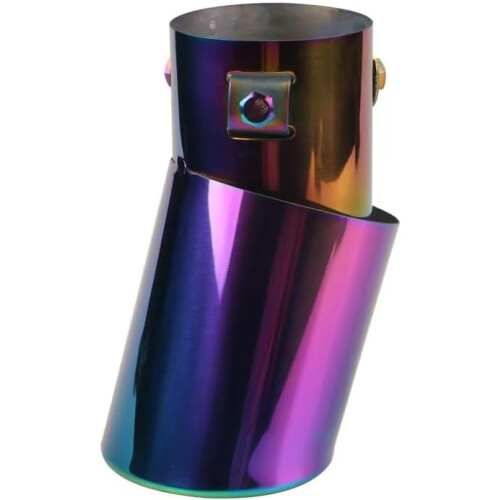 Stainless Steel Chrome Exhaust Tip for AAA Car, RustProof Tailpipe with Easy Installation 2