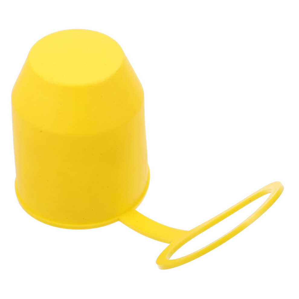 Waterresistant Trailer Hitch Cover And Ball Protector For Trucks Suvs Rvs Secure Snug Fit Yellow 9455672043281