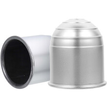 2pcs Weatherproof Trailer Hitch Ball Cover Set, Rustproof Towball Protector Caps for Trucks RVs Boats